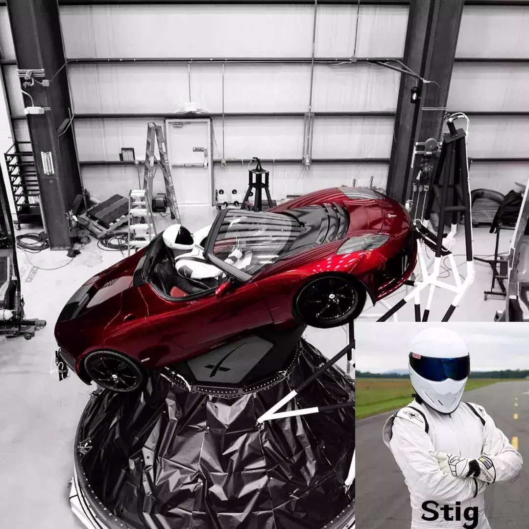 特斯拉真上天了！Tesla Roadster成第一辆“太空跑车”！