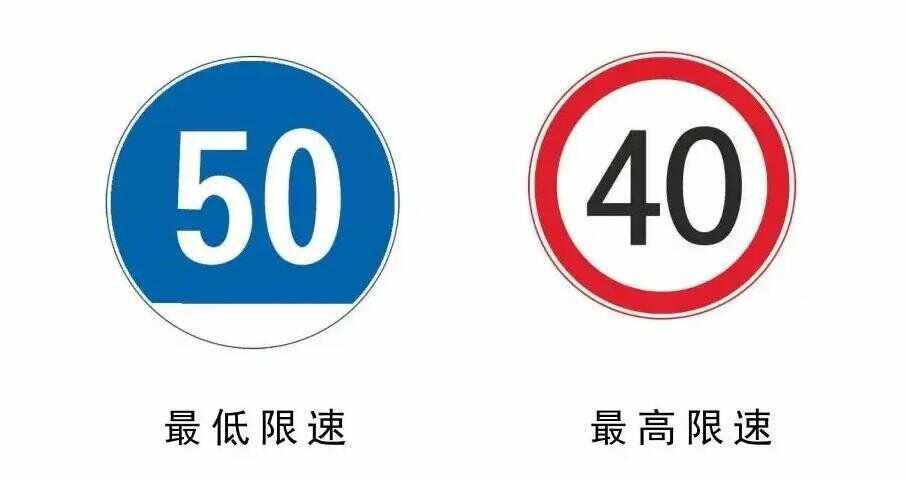 最低限速标志怎么看？最低限速标志是什么图解