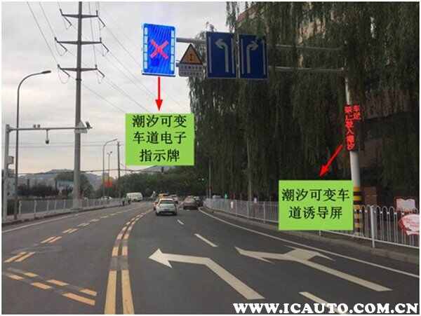 车道方向预告标志怎么看？车道方向预告标志是什么图解