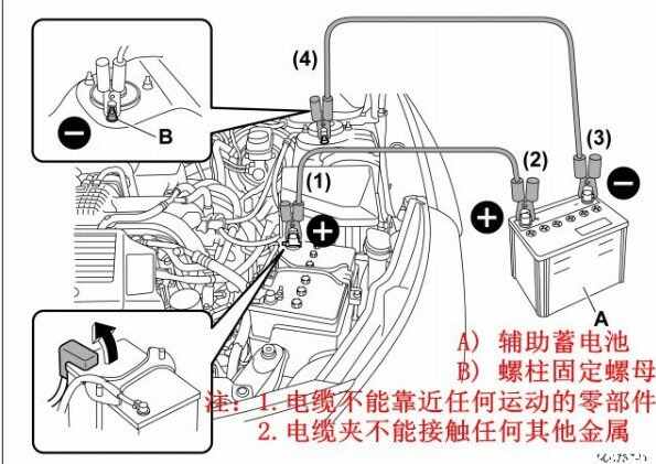 汽车接电线正确接法，搭火线连接顺序图解