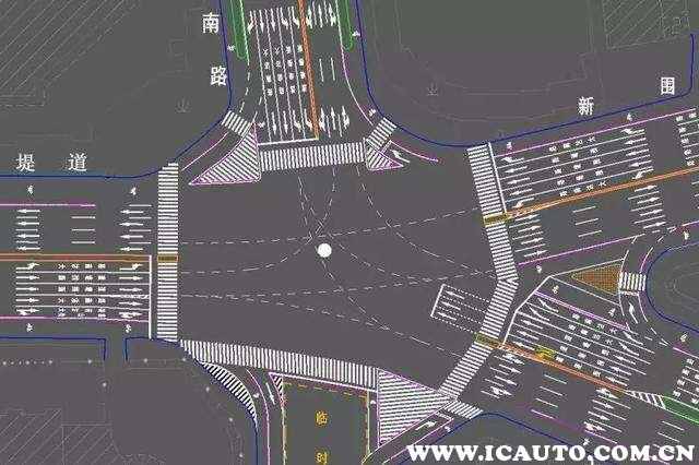 5个路口如何看红绿灯，五岔路口如何走图解