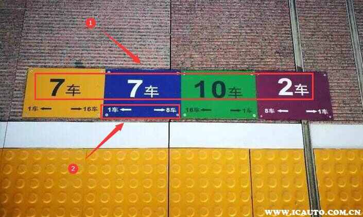 动车站地上3个颜色怎么看？地标黄色是什么意思