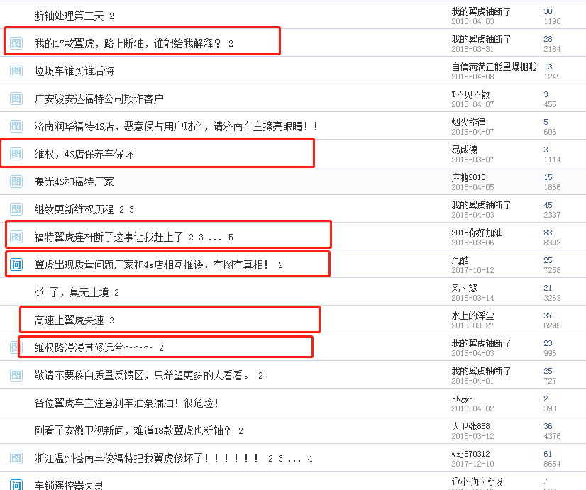 福特翼虎断轴问题解决了吗？2017福特翼虎还断轴吗