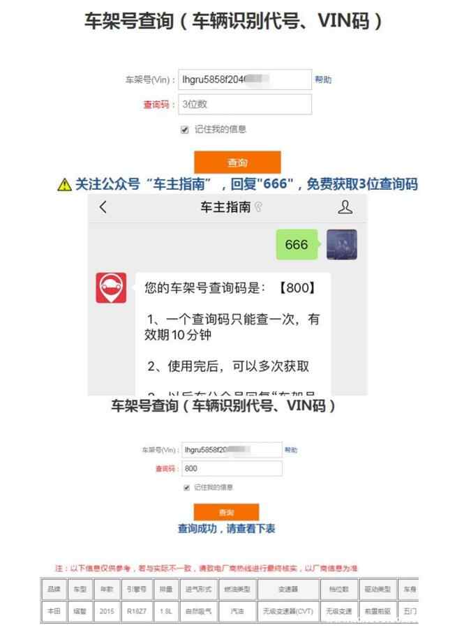 车辆识别代码查询系统，车辆识别代号查询车型车辆信息