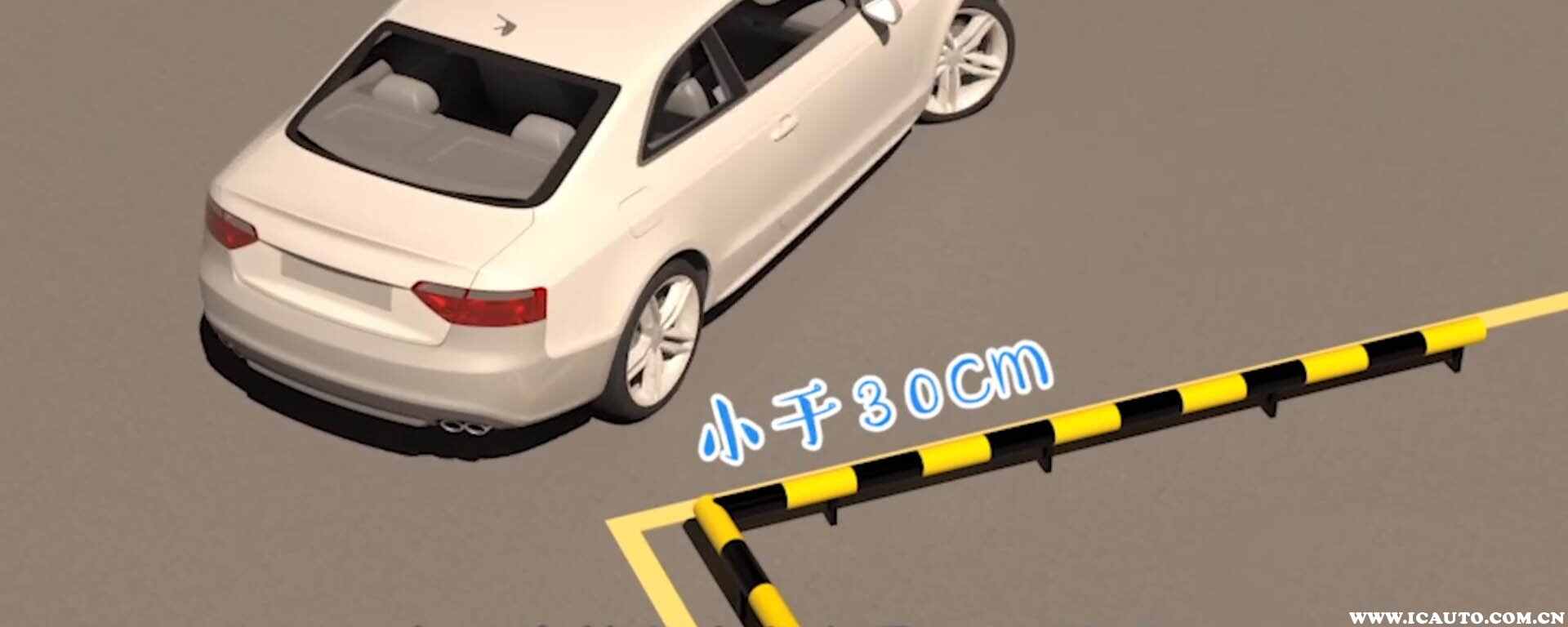 科目二找点图解，科目二对点技巧图
