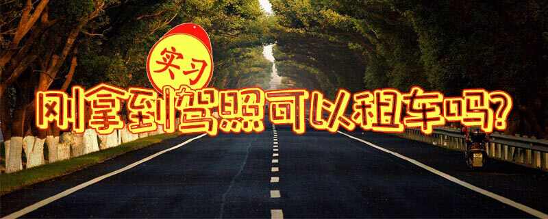 刚拿到驾照可以租车吗？刚拿到驾照租车危险吗