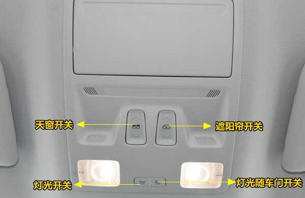 福特翼虎中控按钮图解，翼虎车内按键功能说明