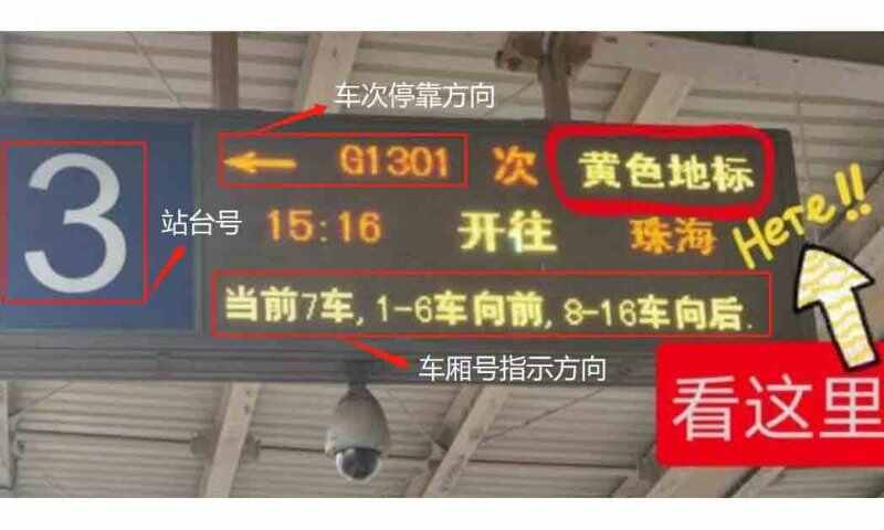 火车车厢号排列顺序，火车外面怎么看车厢号