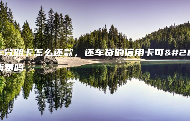 购车分期卡怎么还款，还车贷的信用卡可以消费吗