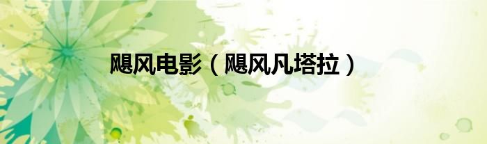 飓风电影（飓风凡塔拉）