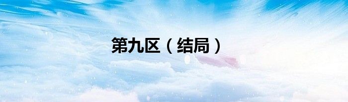 第九区（结局）