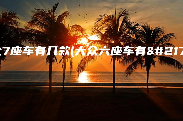 大众7座车有几款(大众六座车有哪些)