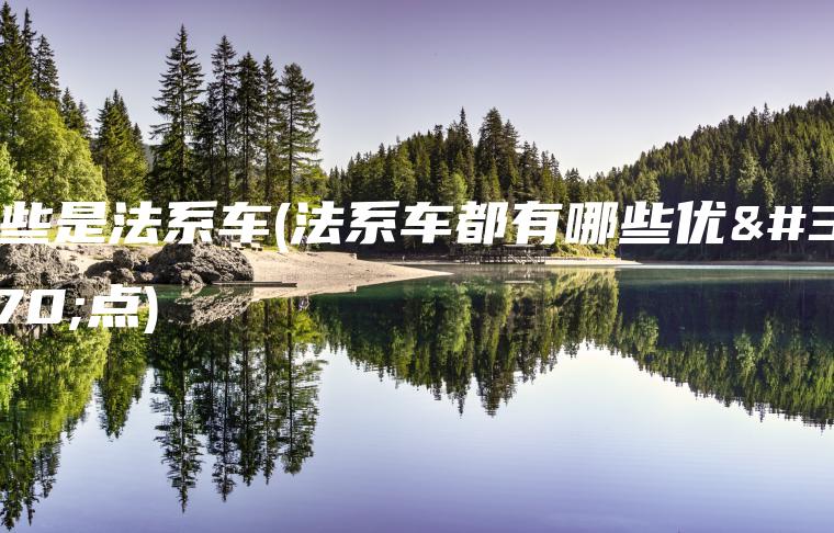 哪些是法系车(法系车都有哪些优缺点)