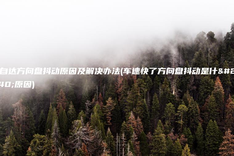 马自达方向盘抖动原因及解决办法(车速快了方向盘抖动是什么原因)