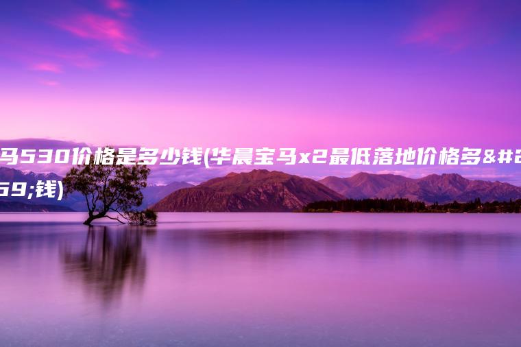 宝马530价格是多少钱(华晨宝马x2最低落地价格多少钱)
