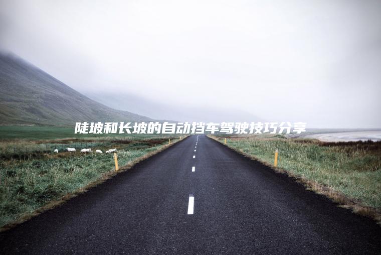 陡坡和长坡的自动挡车驾驶技巧分享