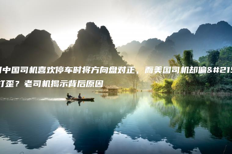 为何中国司机喜欢停车时将方向盘对正，而美国司机却偏向于打歪？老司机揭示背后原因