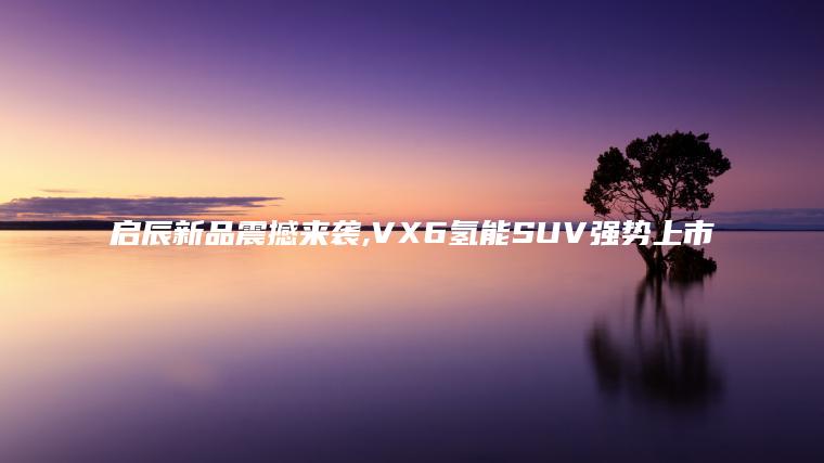 启辰新品震撼来袭,VX6氢能SUV强势上市