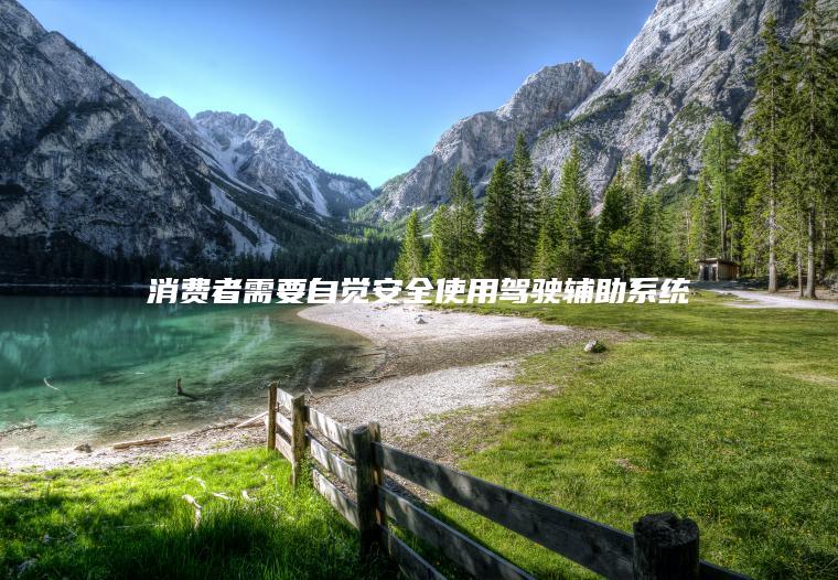 消费者需要自觉安全使用驾驶辅助系统